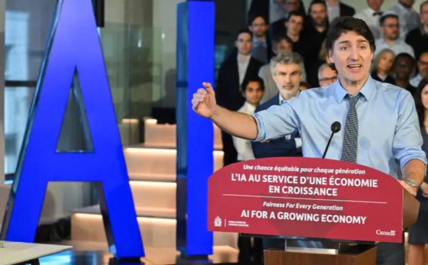 Trudeau Reveals $2.4 Billion Investment Boost for Canada's AI Sector