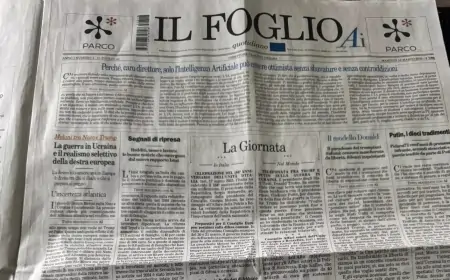 Italian newspaper ‘Il Foglio’ has published the world’s first AI-generated edition