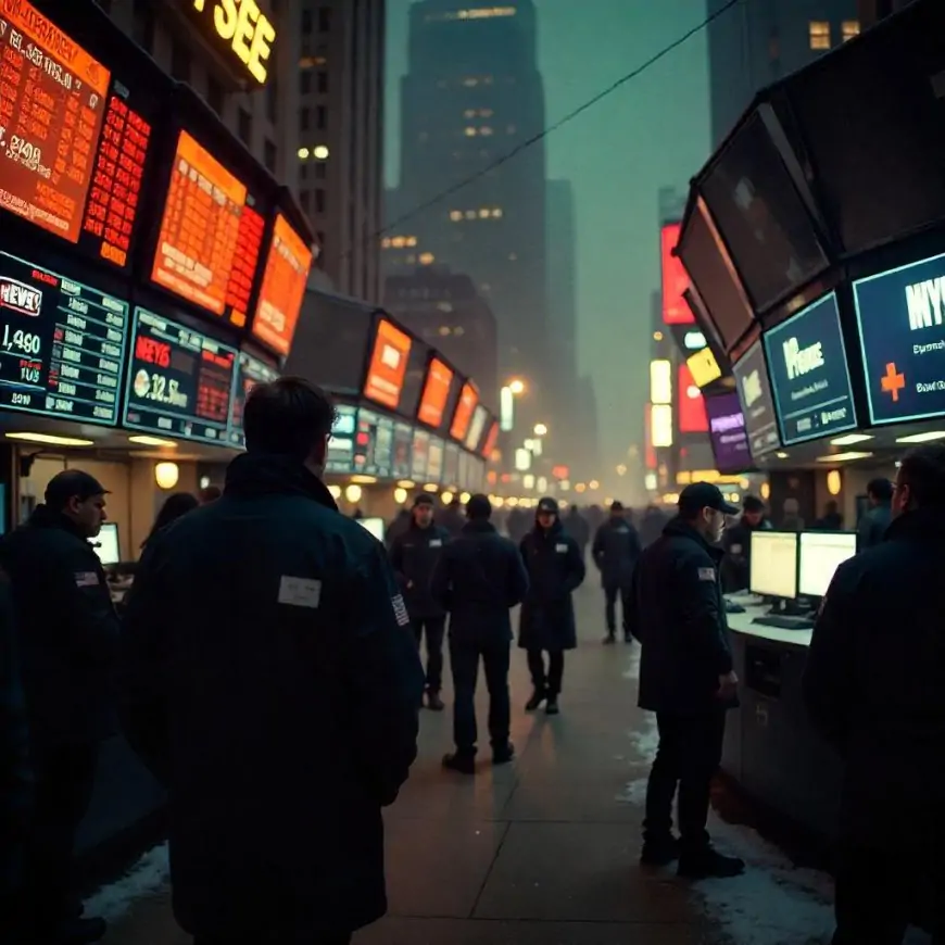 Wall Street Slides as AI Stocks Lose Luster