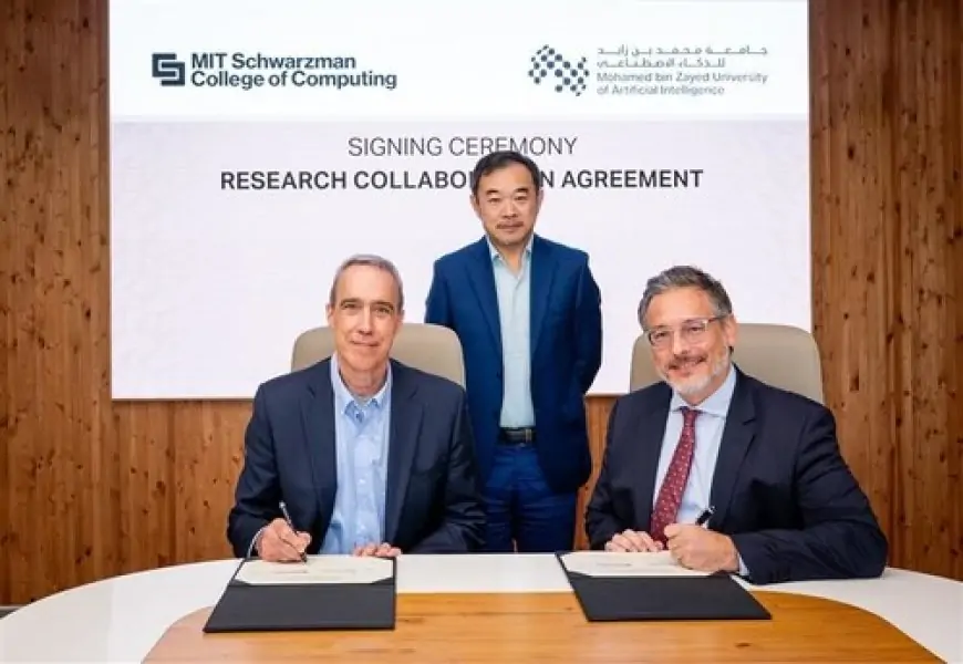 MBZUAI and MIT Schwarzman College Launch Global AI Research Collaboration to Boost Innovation