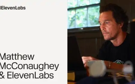 Oscar-Winning Actor Matthew McConaughey Collaborates with ElevenLabs to Create Digital Replica of His Voice