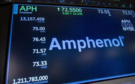 Amphenol Stock Witnessed a Massive Heavy Volume Breakout Driven by AI Data Center Boom
