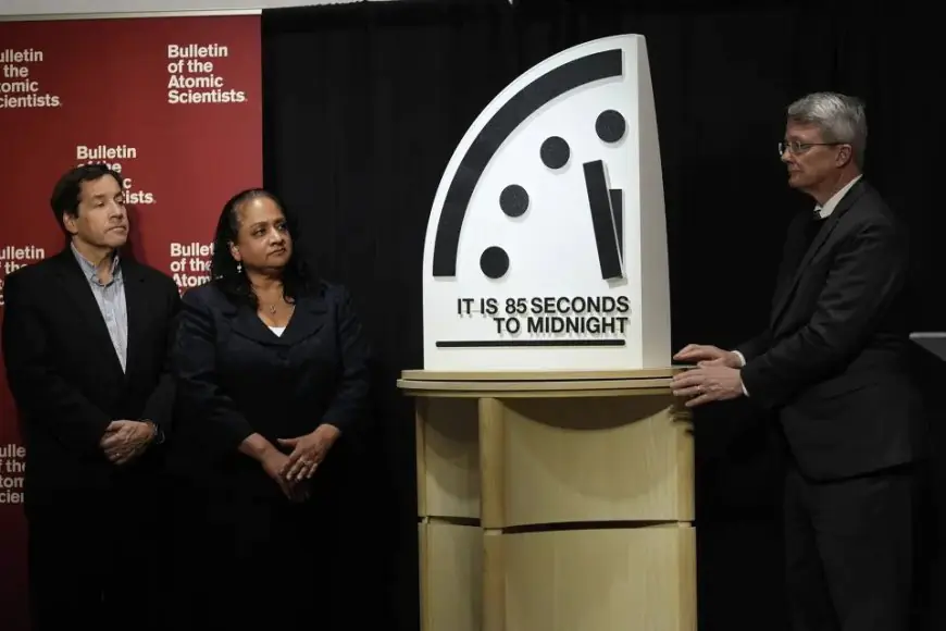 Doomsday Clock moves closer to midnight AI risks cited