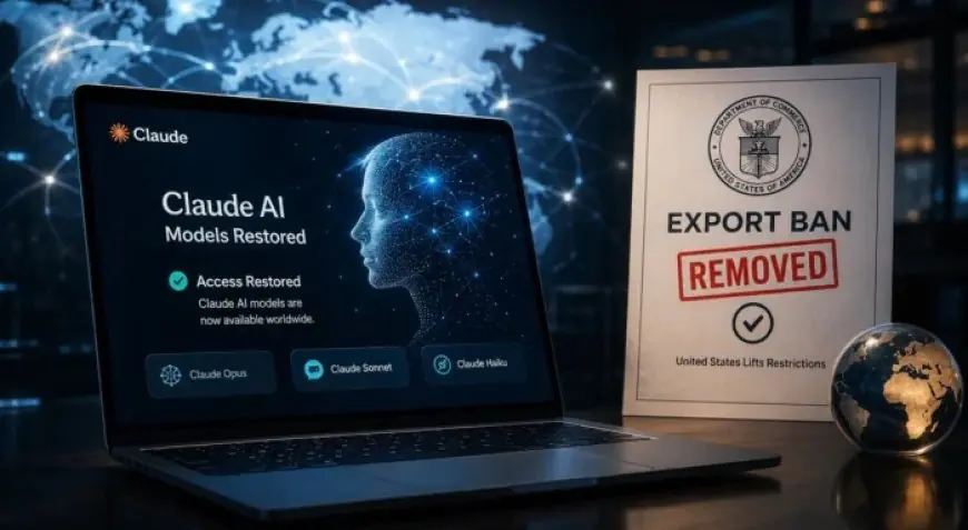 Anthropic's latest AI models return after U.S. government lifts export restrictions.