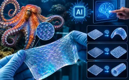 Scientists Build Octopus Inspired Smart Skin That Could One Day Obey AI